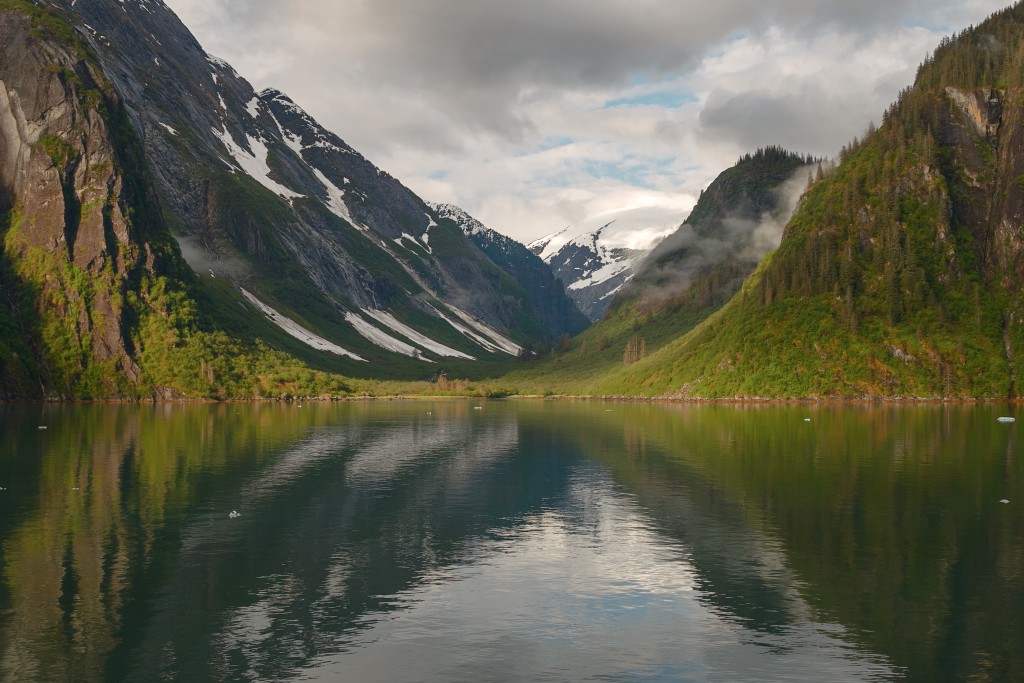 Landscape at Tracy Arm Fjords in Alaska